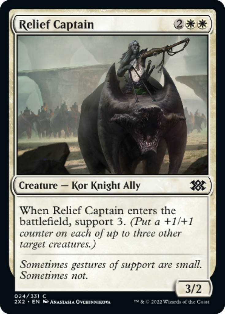 Magic: The Gathering - Relief Captain - Double Masters 2022