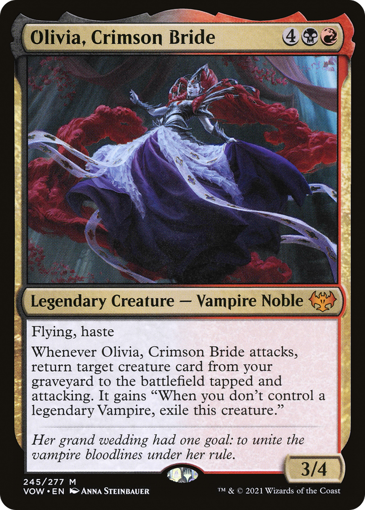 Magic: The Gathering - Olivia, Crimson Bride - Innistrad: Crimson Vow