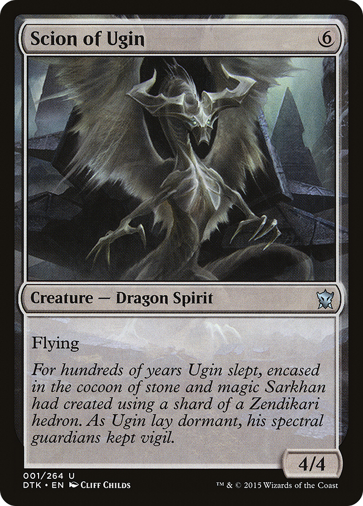 Magic: The Gathering - Scion of Ugin - Dragons of Tarkir