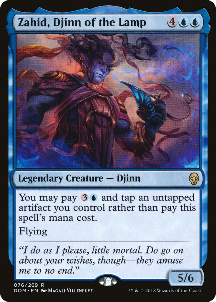 Magic: The Gathering - Zahid, Djinn of the Lamp - Dominaria