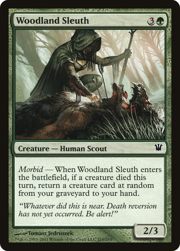 Magic: The Gathering - Woodland Sleuth - Innistrad
