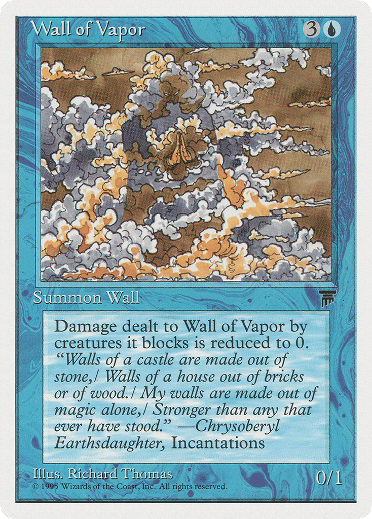 Magic: The Gathering - Wall of Vapor - Chronicles