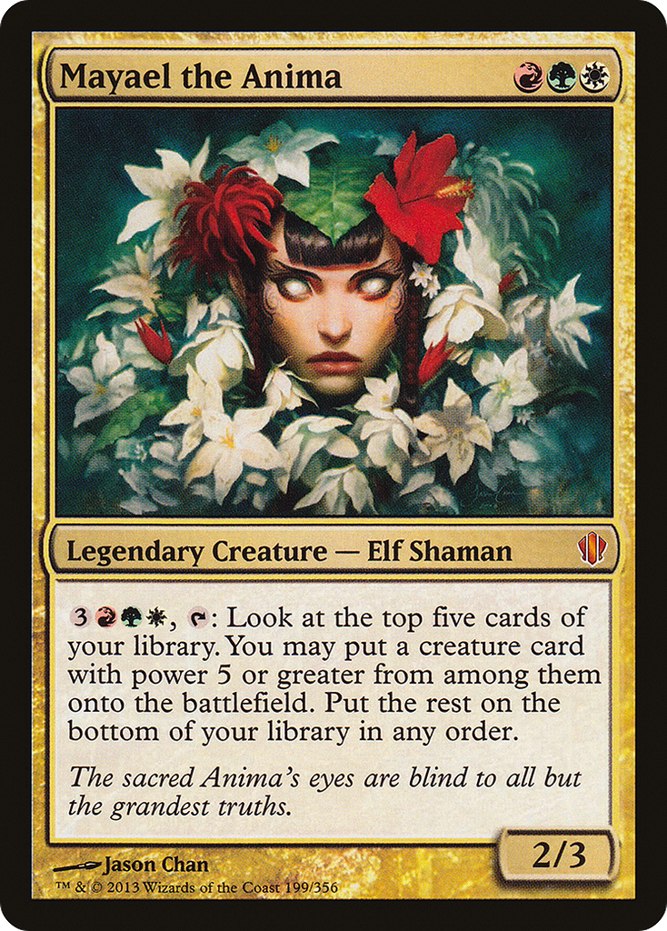 Magic: The Gathering - Mayael the Anima - Commander 2013