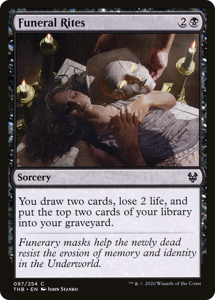 Magic: The Gathering - Funeral Rites - Theros Beyond Death