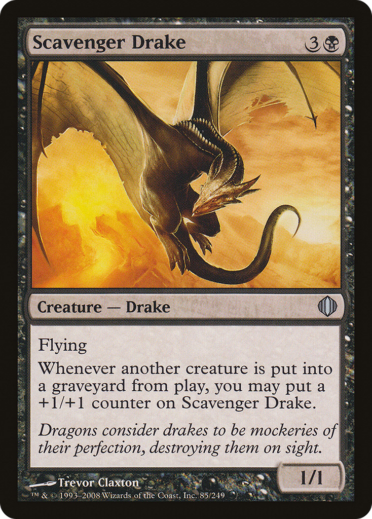 Magic: The Gathering - Scavenger Drake - Shards of Alara