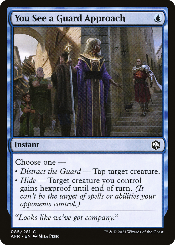 Magic: The Gathering - You See a Guard Approach - Adventures in the Forgotten Realms