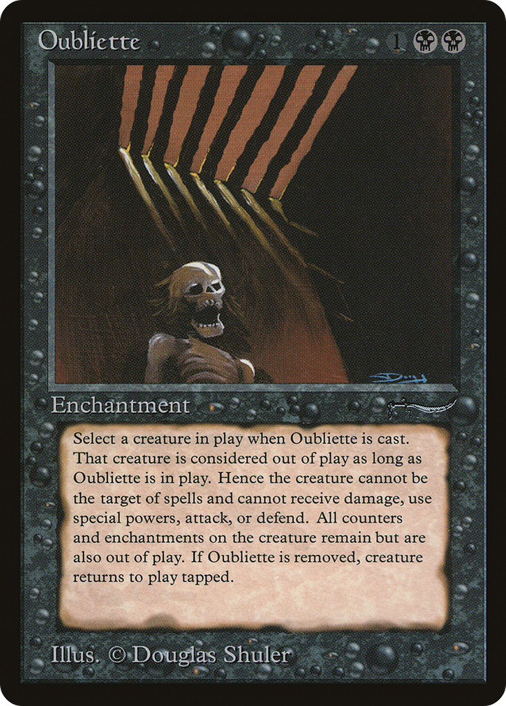 Magic: The Gathering - Oubliette - Arabian Nights
