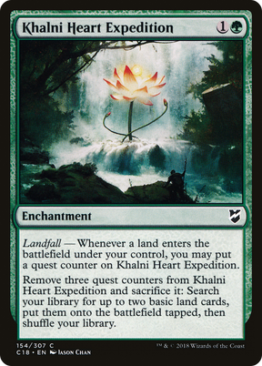 Magic: The Gathering - Khalni Heart Expedition - Commander 2018