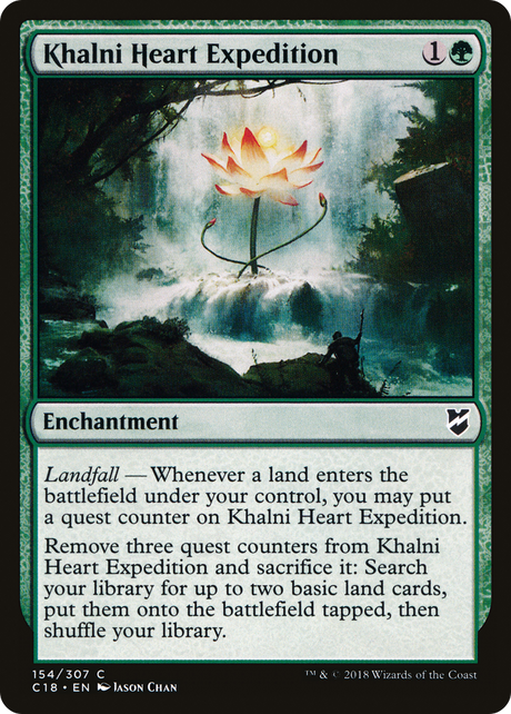 Magic: The Gathering - Khalni Heart Expedition - Commander 2018