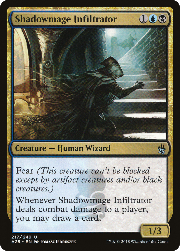 Magic: The Gathering - Shadowmage Infiltrator - Masters 25