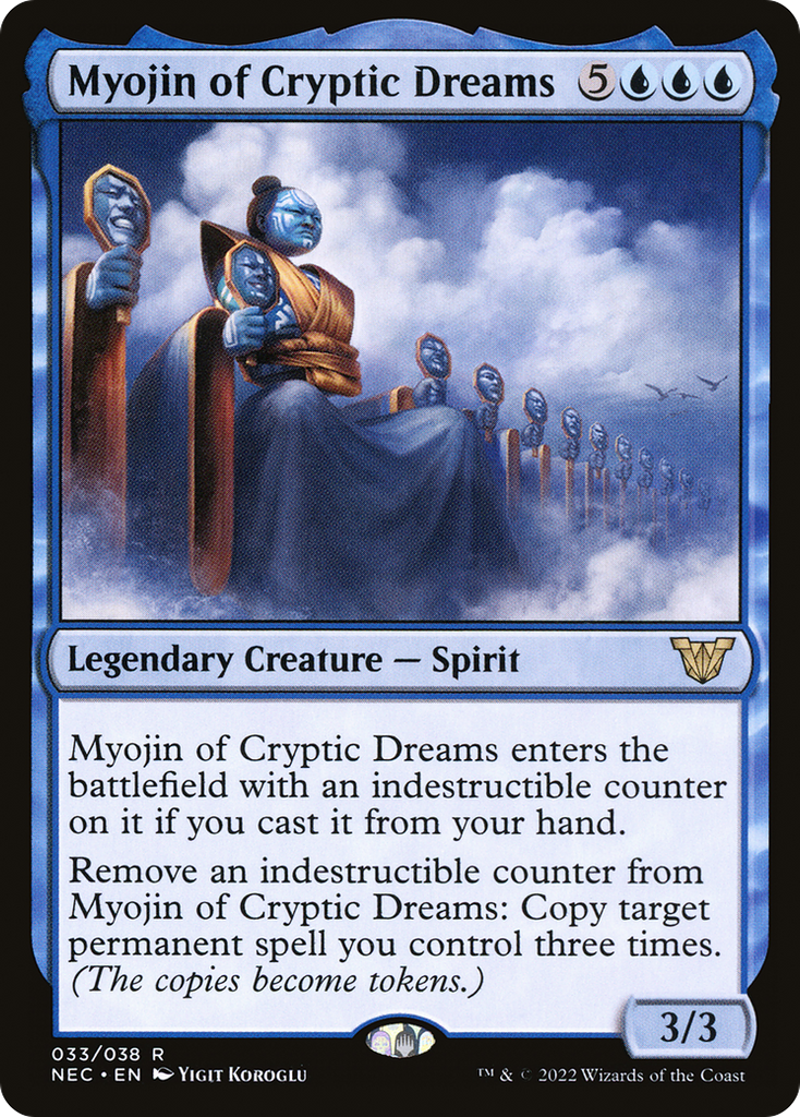 Magic: The Gathering - Myojin of Cryptic Dreams - Neon Dynasty Commander