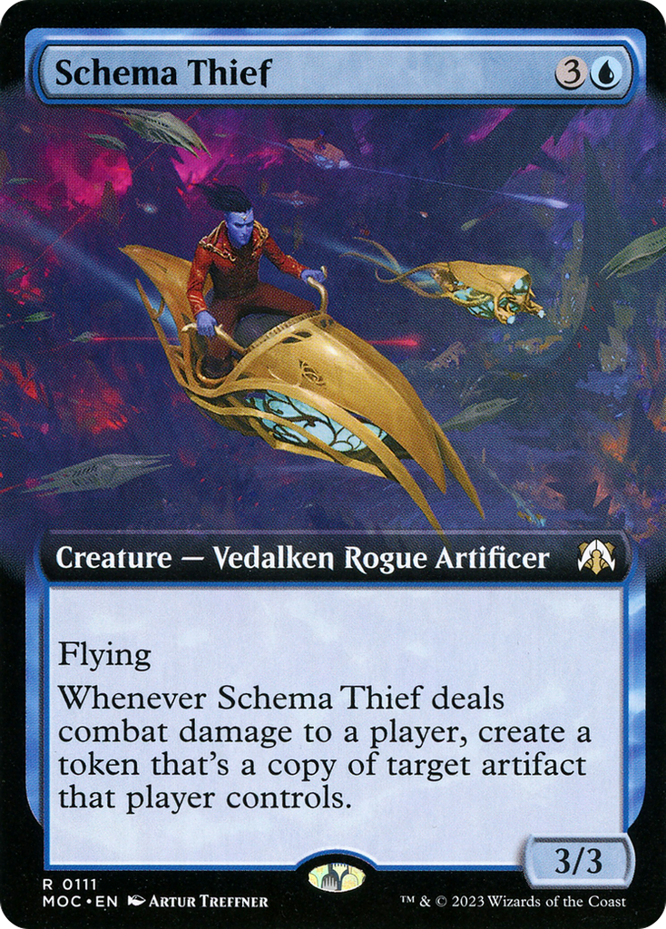 Magic: The Gathering - Schema Thief Foil - March of the Machine Commander