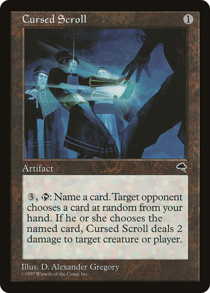 Magic: The Gathering - Cursed Scroll - Tempest