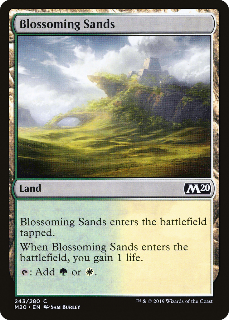 Magic: The Gathering - Blossoming Sands - Core Set 2020