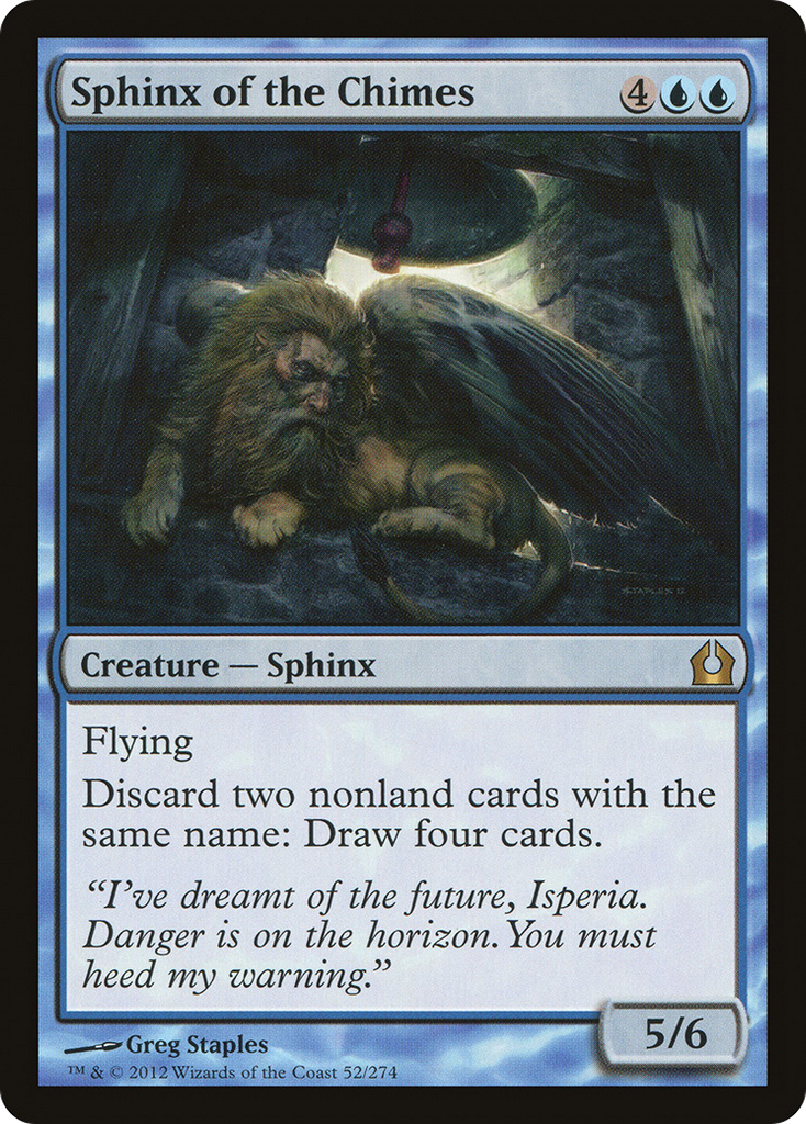 Magic: The Gathering - Sphinx of the Chimes - Return to Ravnica