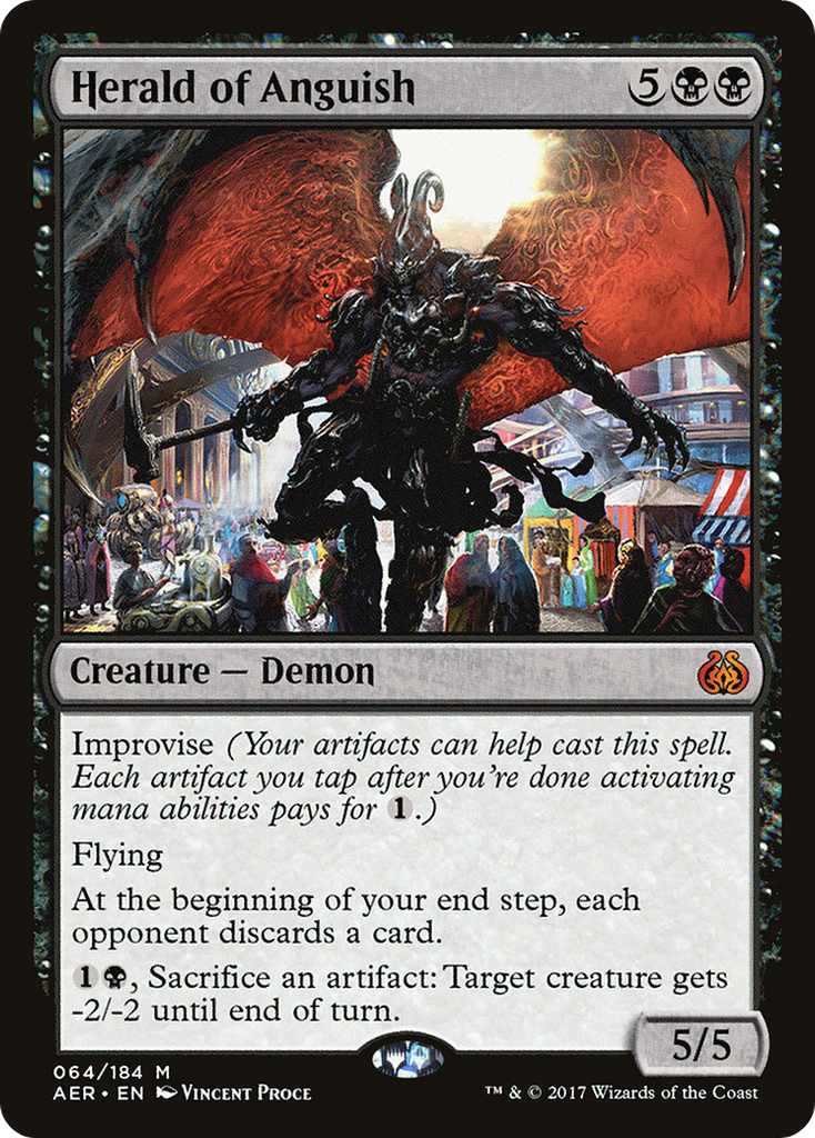 Magic: The Gathering - Herald of Anguish - Aether Revolt