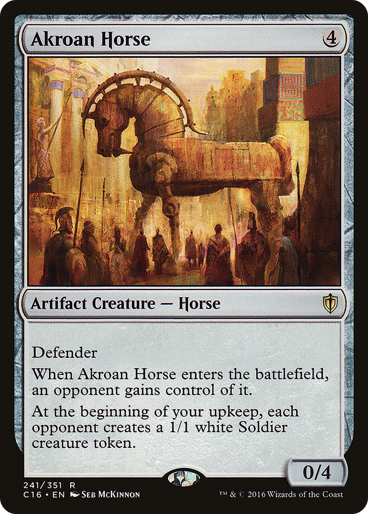 Magic: The Gathering - Akroan Horse - Commander 2016