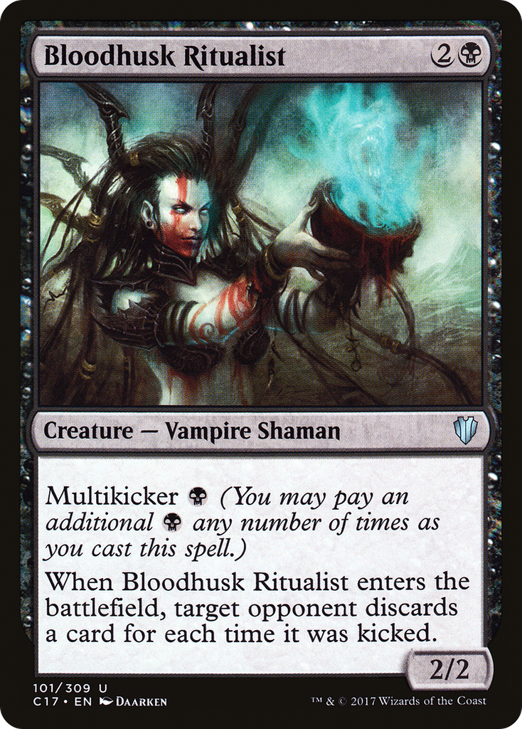 Magic: The Gathering - Bloodhusk Ritualist - Commander 2017
