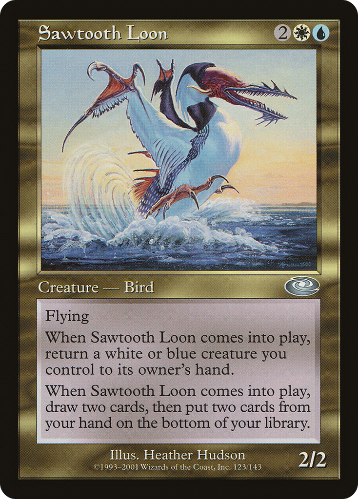 Magic: The Gathering - Sawtooth Loon - Planeshift