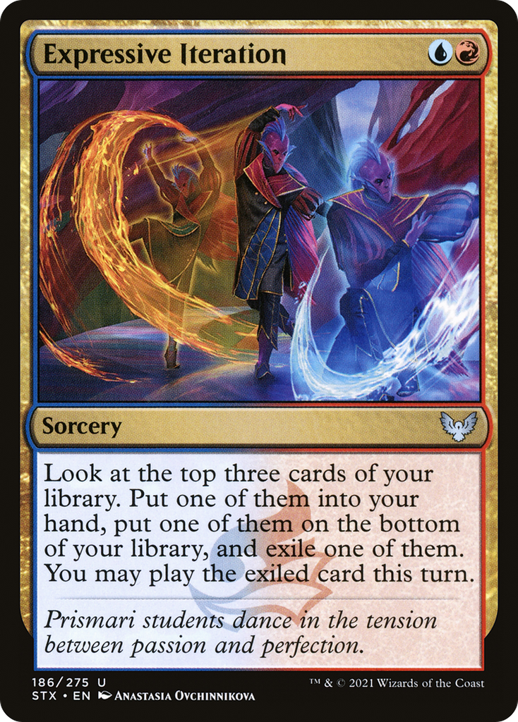 Magic: The Gathering - Expressive Iteration Foil - Strixhaven: School of Mages