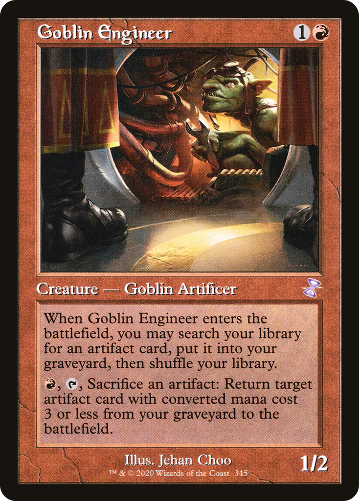 Magic: The Gathering - Goblin Engineer - Time Spiral Remastered