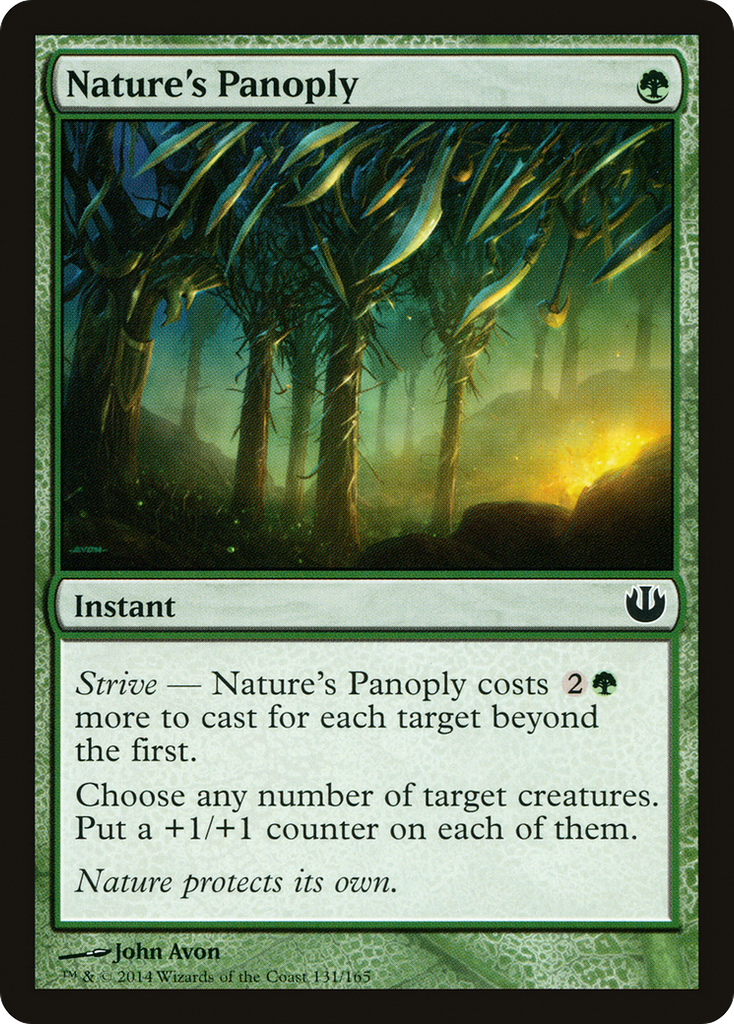 Magic: The Gathering - Nature's Panoply - Journey into Nyx