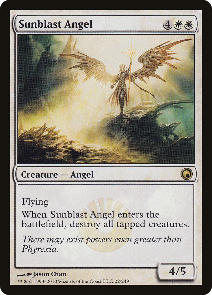 Magic: The Gathering - Sunblast Angel - Scars of Mirrodin