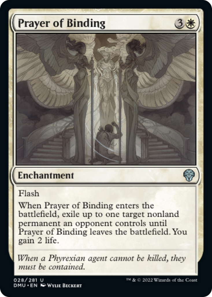 Magic: The Gathering - Prayer of Binding Foil - Dominaria United