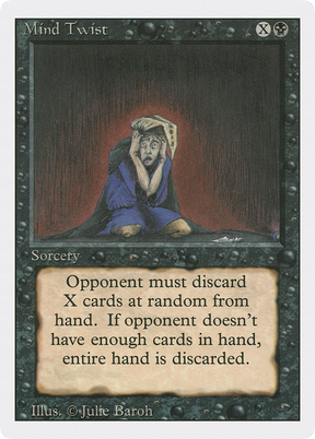 Magic: The Gathering - Mind Twist - Revised Edition