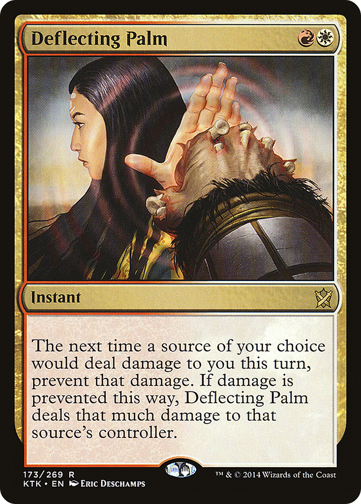 Magic: The Gathering - Deflecting Palm - Khans of Tarkir