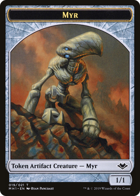 Magic: The Gathering - Myr Token Foil - Modern Horizons Tokens