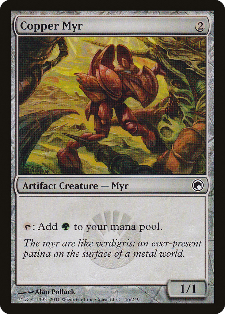 Magic: The Gathering - Copper Myr - Scars of Mirrodin