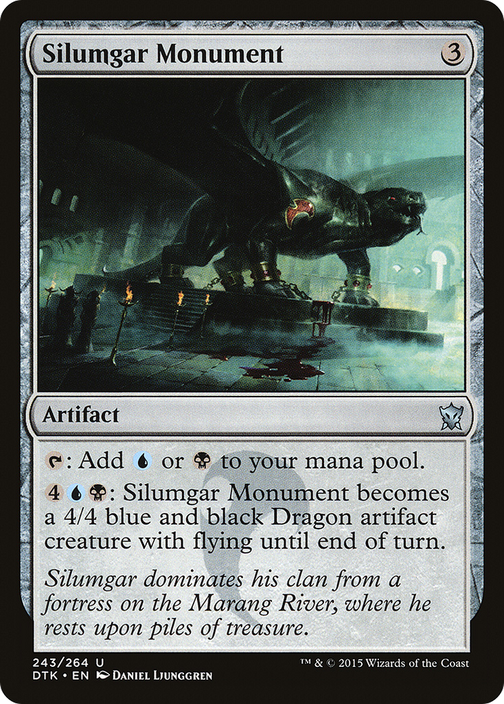 Magic: The Gathering - Silumgar Monument - Dragons of Tarkir