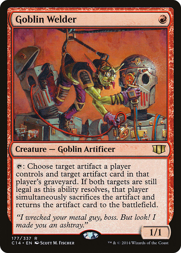 Magic: The Gathering - Goblin Welder - Commander 2014