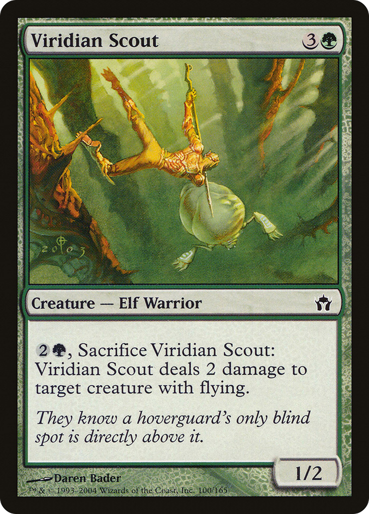 Magic: The Gathering - Viridian Scout - Fifth Dawn