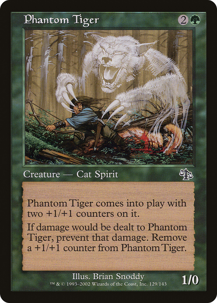 Magic: The Gathering - Phantom Tiger - Judgment