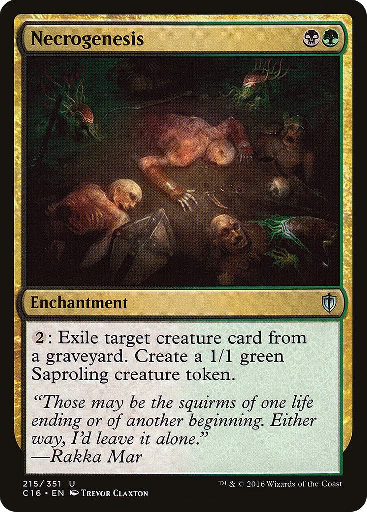 Magic: The Gathering - Necrogenesis - Commander 2016