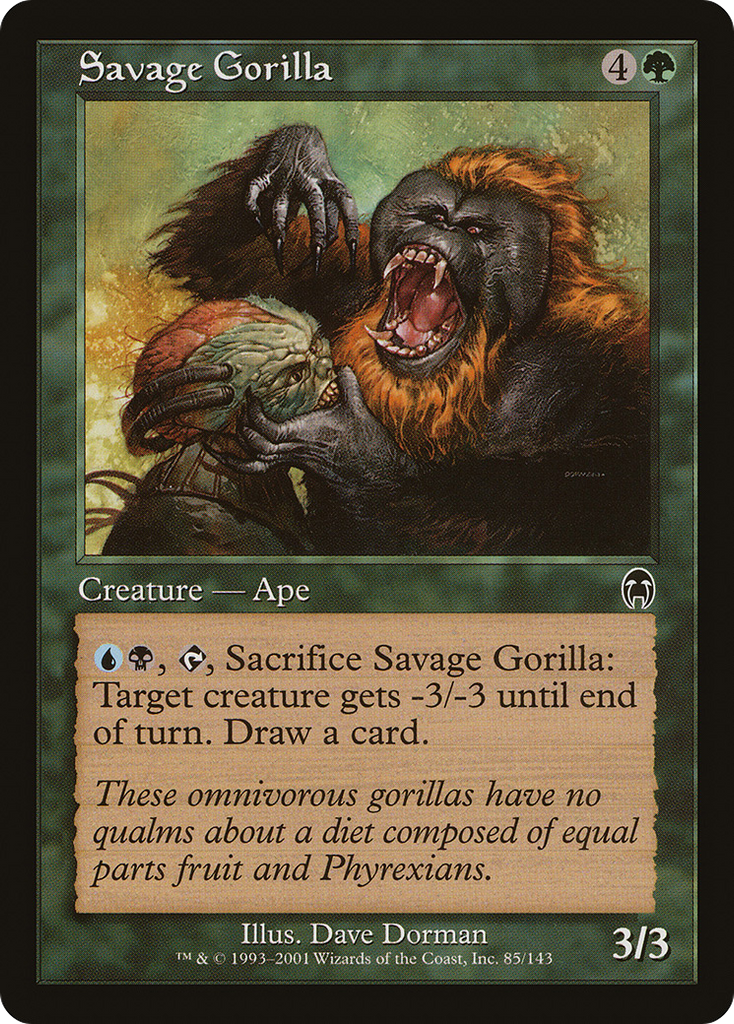 Magic: The Gathering - Savage Gorilla - Apocalypse