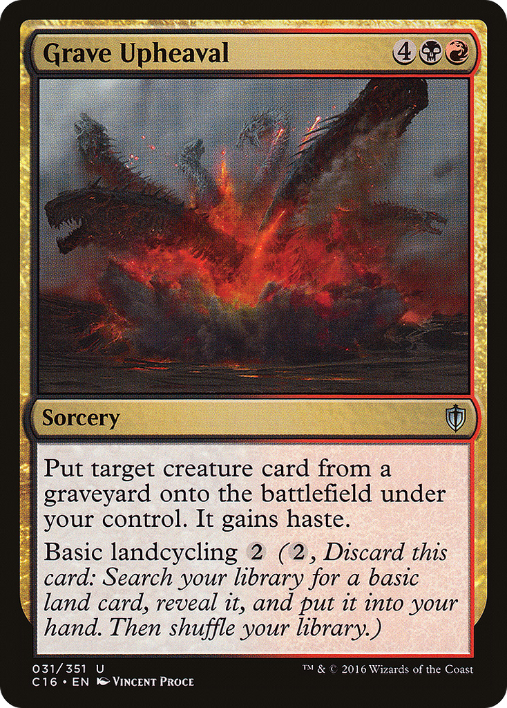 Magic: The Gathering - Grave Upheaval - Commander 2016