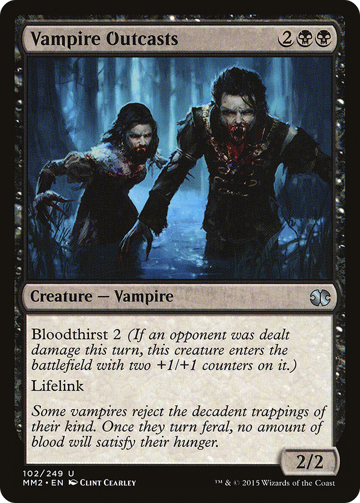 Magic: The Gathering - Vampire Outcasts - Modern Masters 2015