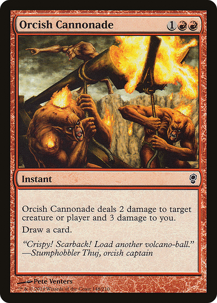 Magic: The Gathering - Orcish Cannonade - Conspiracy