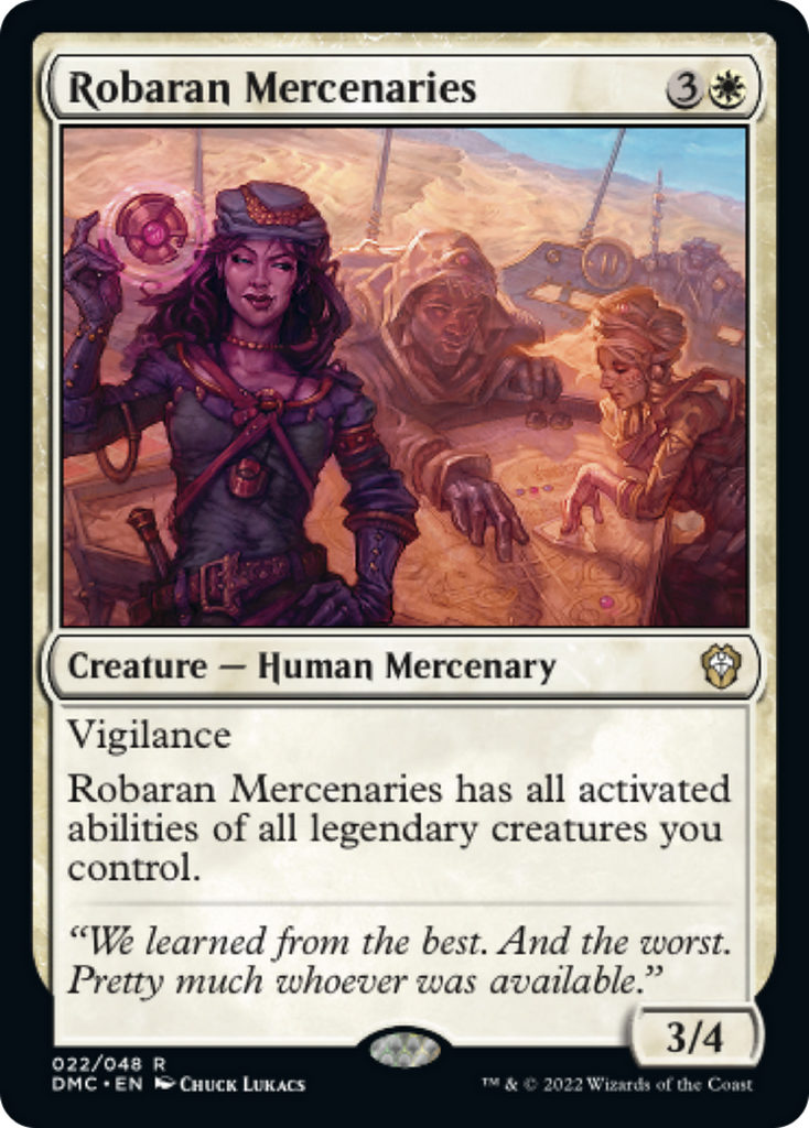 Magic: The Gathering - Robaran Mercenaries - Dominaria United Commander