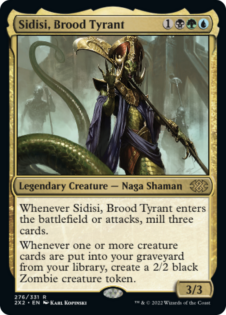 Magic: The Gathering - Sidisi, Brood Tyrant - Double Masters 2022