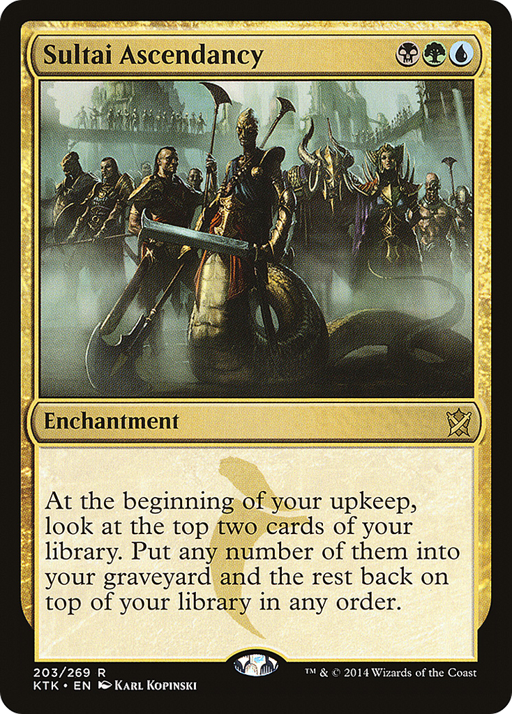 Magic: The Gathering - Sultai Ascendancy - Khans of Tarkir