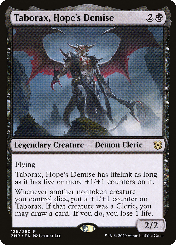 Magic: The Gathering - Taborax, Hope's Demise Foil - Zendikar Rising