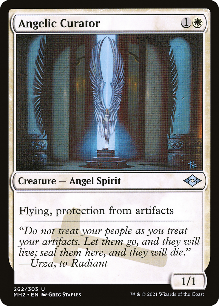 Magic: The Gathering - Angelic Curator Foil - Modern Horizons 2