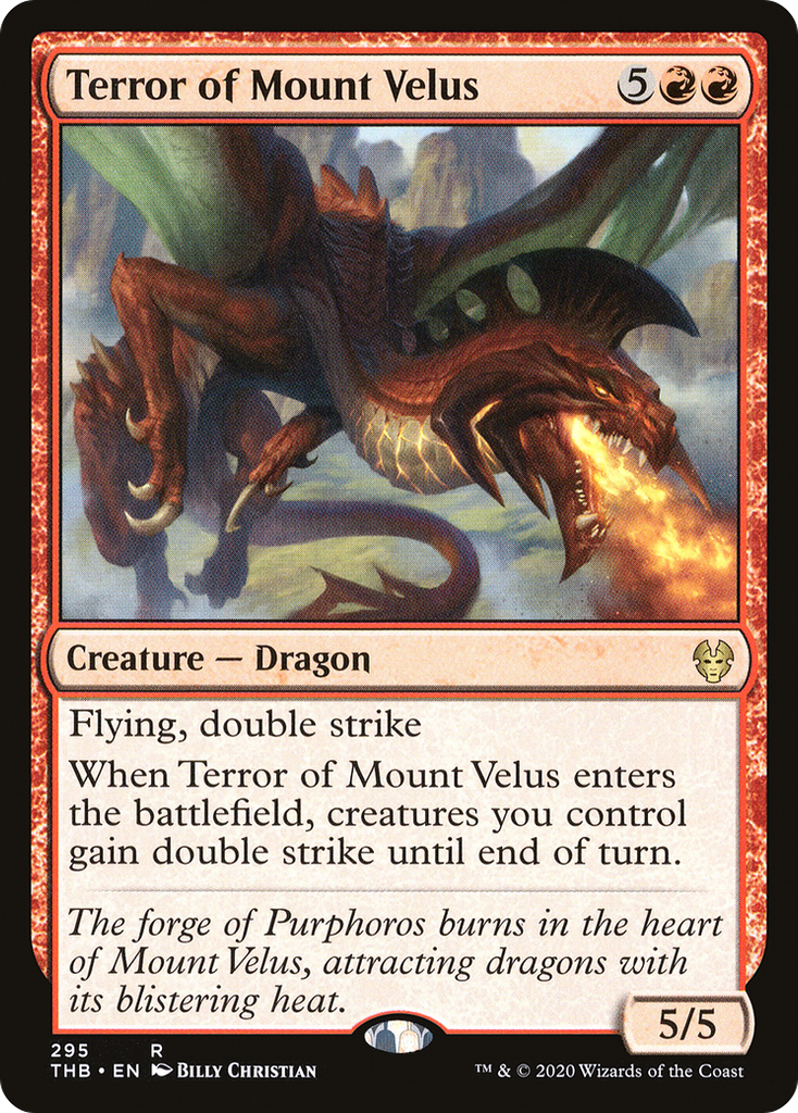 Magic: The Gathering - Terror of Mount Velus - Theros Beyond Death