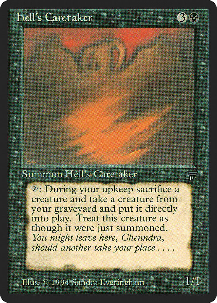 Magic: The Gathering - Hell's Caretaker - Legends