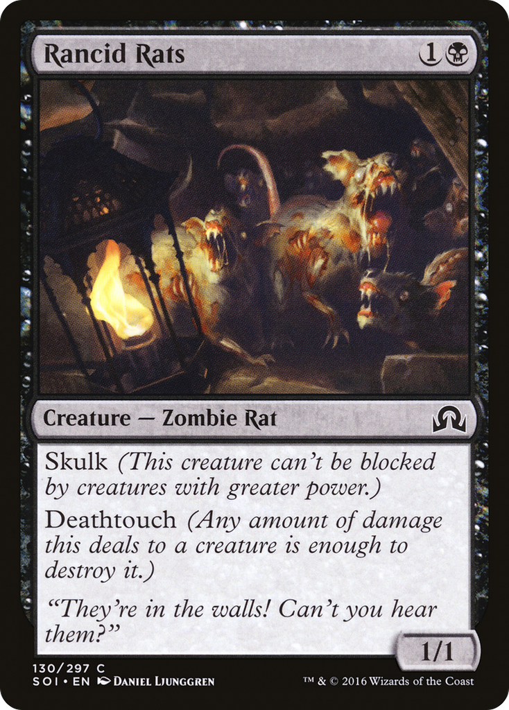 Magic: The Gathering - Rancid Rats - Shadows over Innistrad