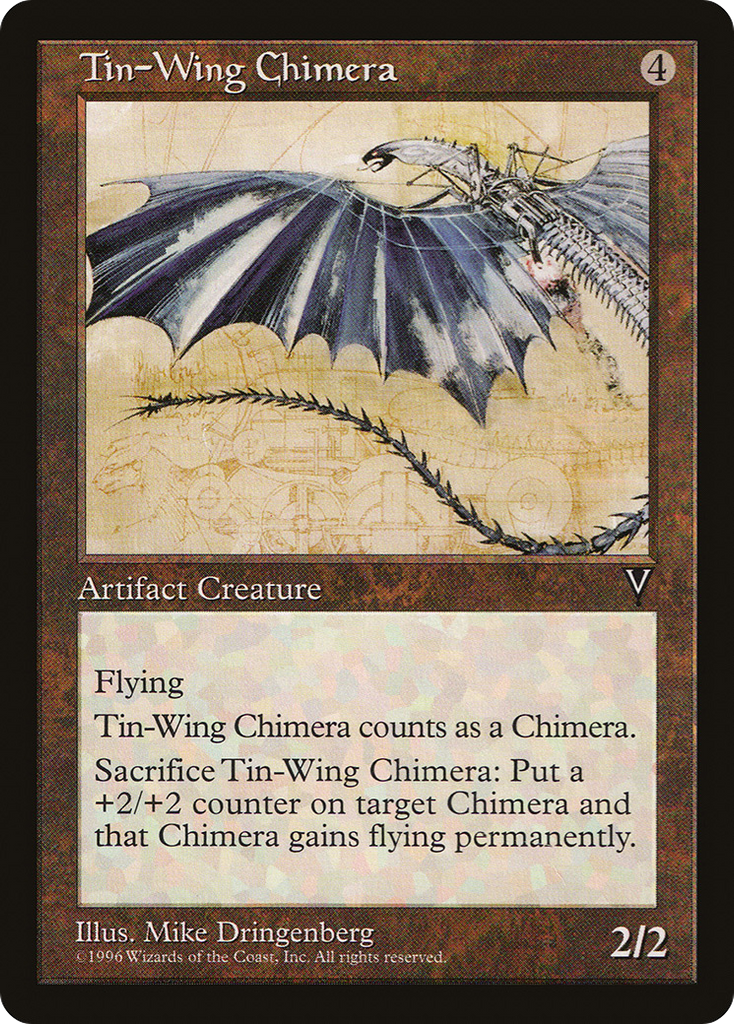 Magic: The Gathering - Tin-Wing Chimera - Visions